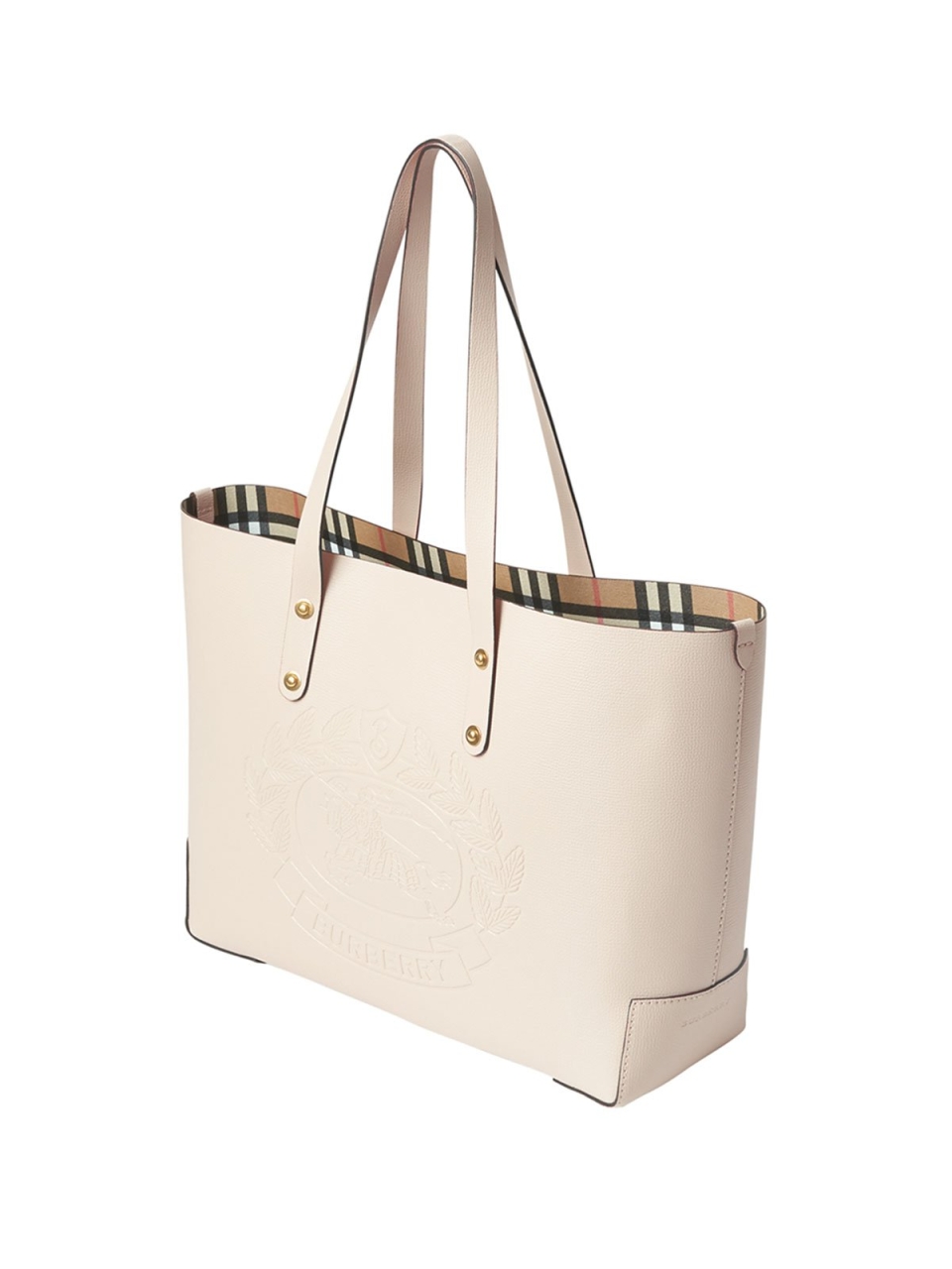 Сумка-тоут Burberry с тиснением в виде герба